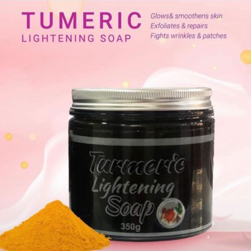 AFRICA BLACK SOAP TURMERIC 350g